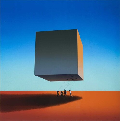 New Sky par Mehdi Ghadyanloo, Œuvre sur papier en vente sur Singulart