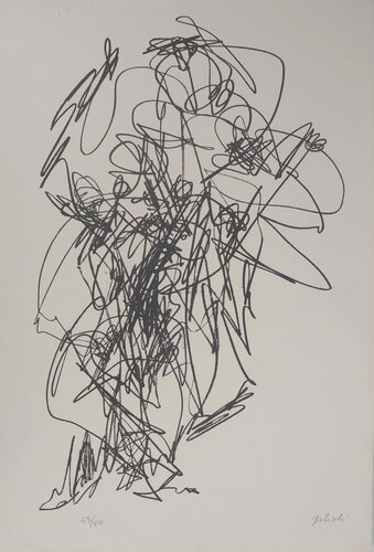 Composition abstraite  by Émile Gilioli, 版画 for Sale on Singulart