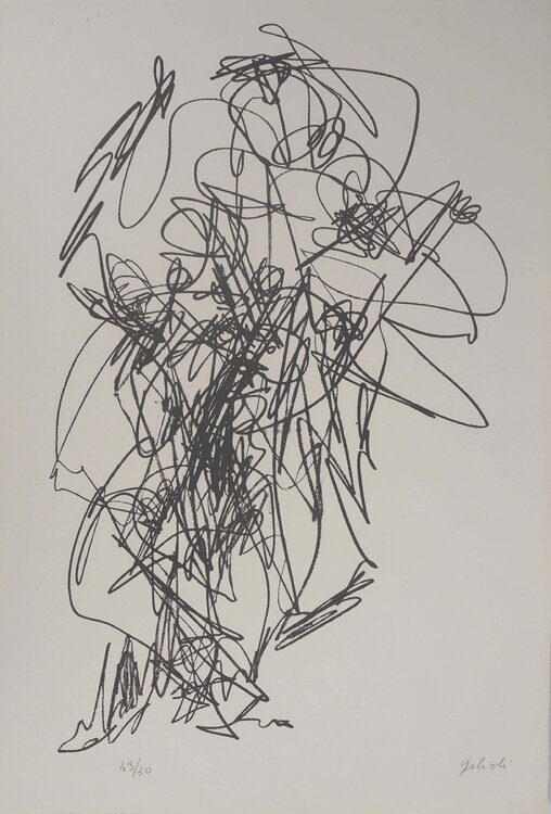 Composition abstraite  Émile Gilioli