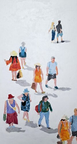 Together 25 de Luciana Mathioudakis, Pintura a la venta en Singulart