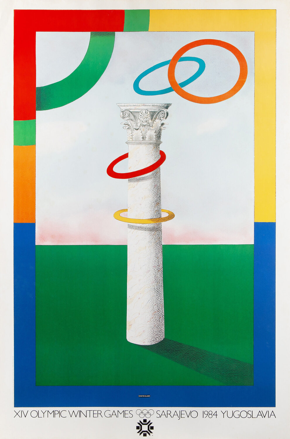 XIV Olympic Winter Games Milton Glaser