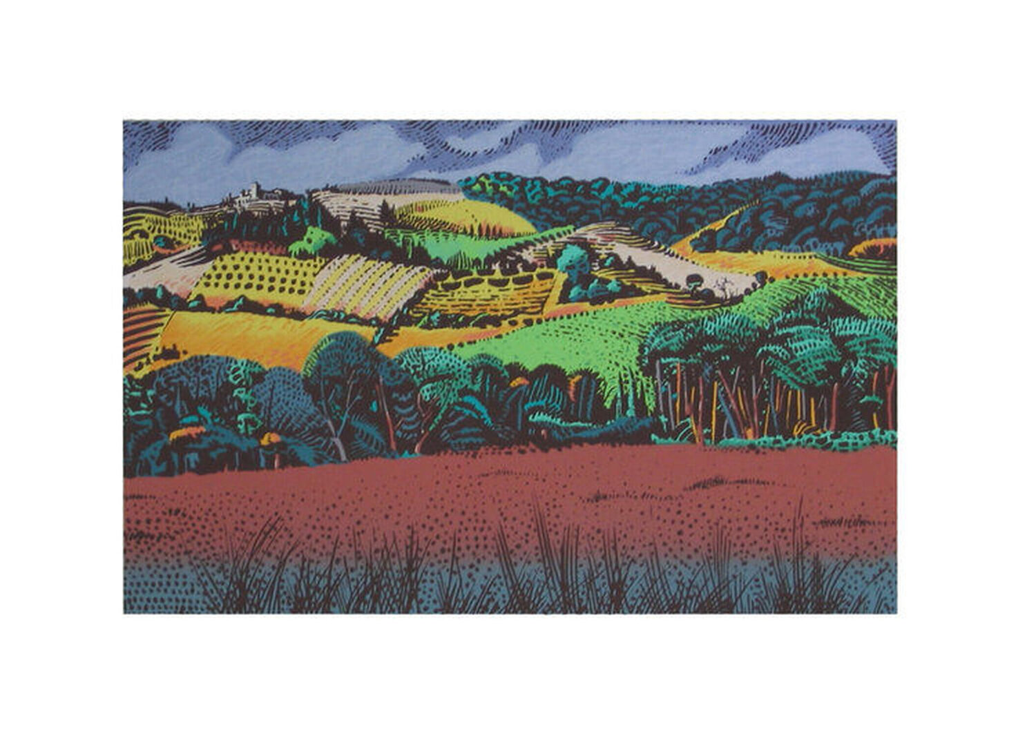 View from Volpaia Milton Glaser