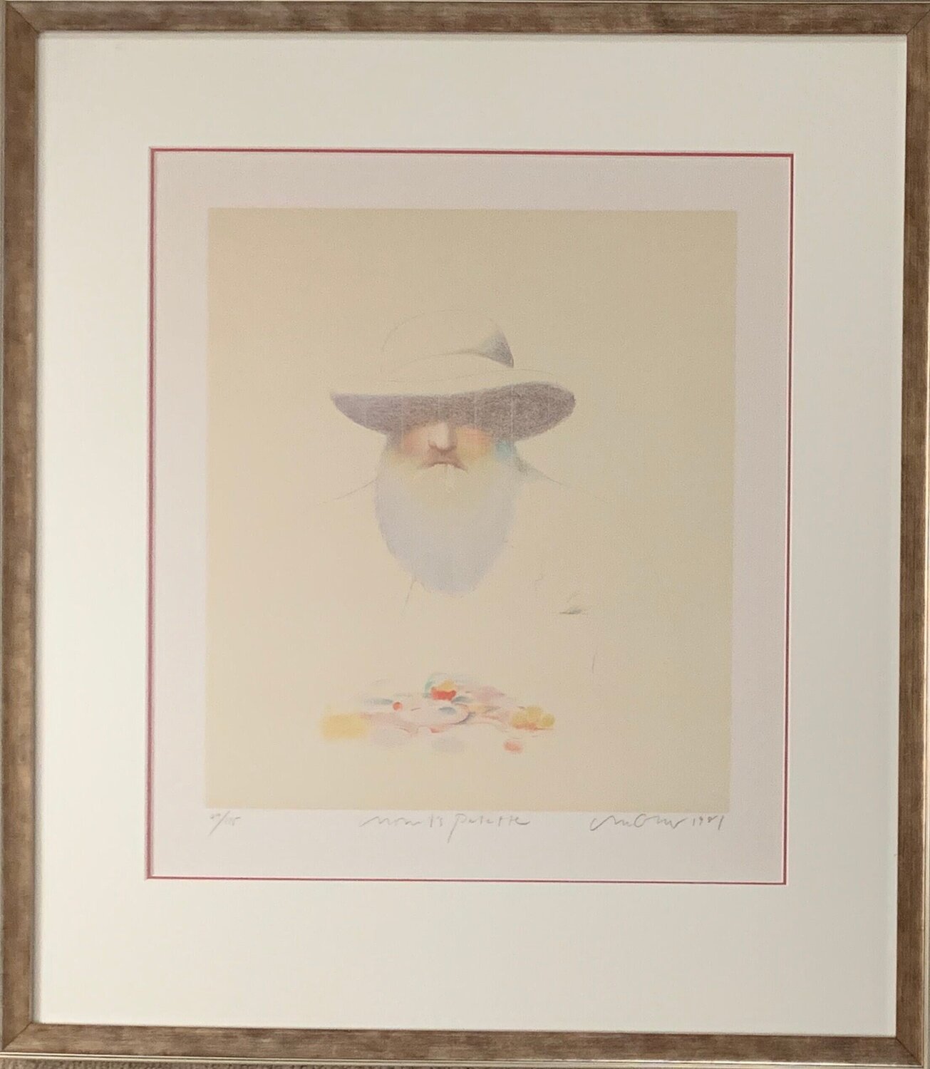 Monet's Palette Milton Glaser