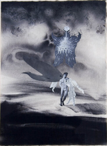 I walk ahead of myself in perpetual expectancy of miracles by James Gleeson, Work on Paper for Sale on Singulart