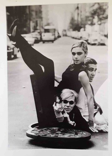 Warhol Sedwick and Andy Warhol for Burt Glinn von Burt Glinn, Fotografie kaufen auf Singulart