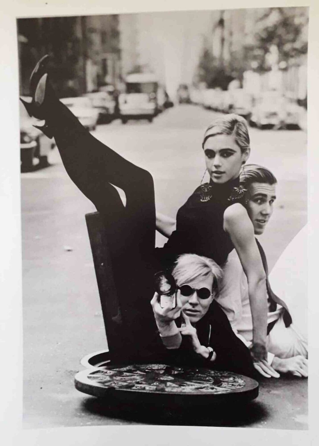 Warhol Sedwick and Andy Warhol for Burt Glinn Burt Glinn Fotografia in vendita