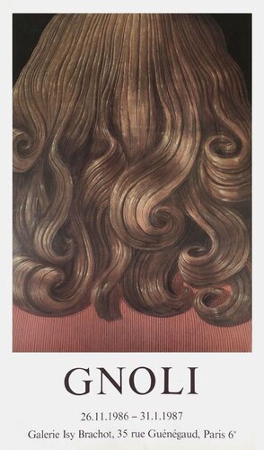 Curly Red Hair (1969) by Domenico Gnoli, Print for Sale on Singulart