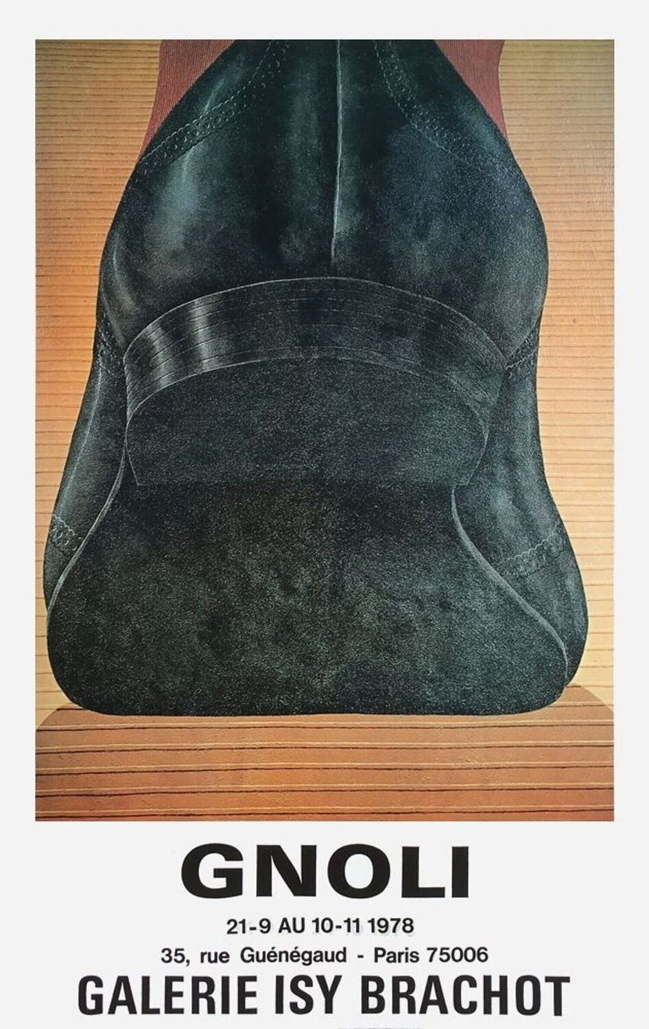 Sotto la Scarpa (Under the Shoe) (1967) Domenico Gnoli Druck zu verkaufen