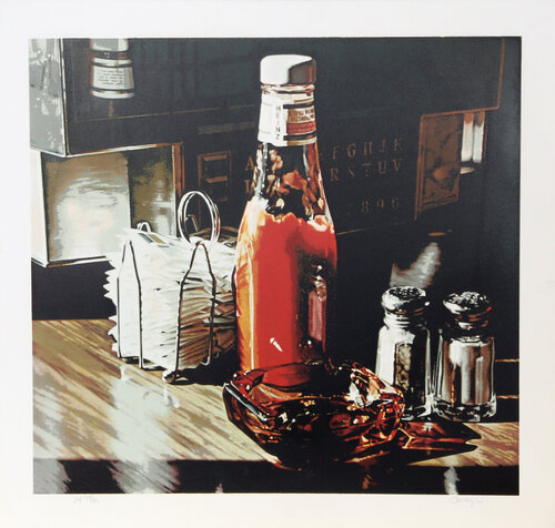 Still Life with Sugars par Ralph Goings, Édition en vente sur Singulart