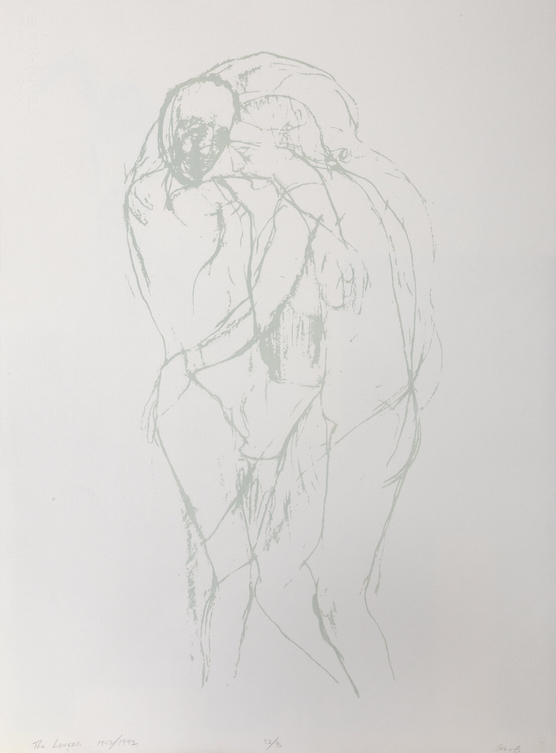 The Lovers Leon Golub