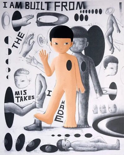 I Am Built From The Mistakes I Made by Gongkan, Print for Sale on Singulart