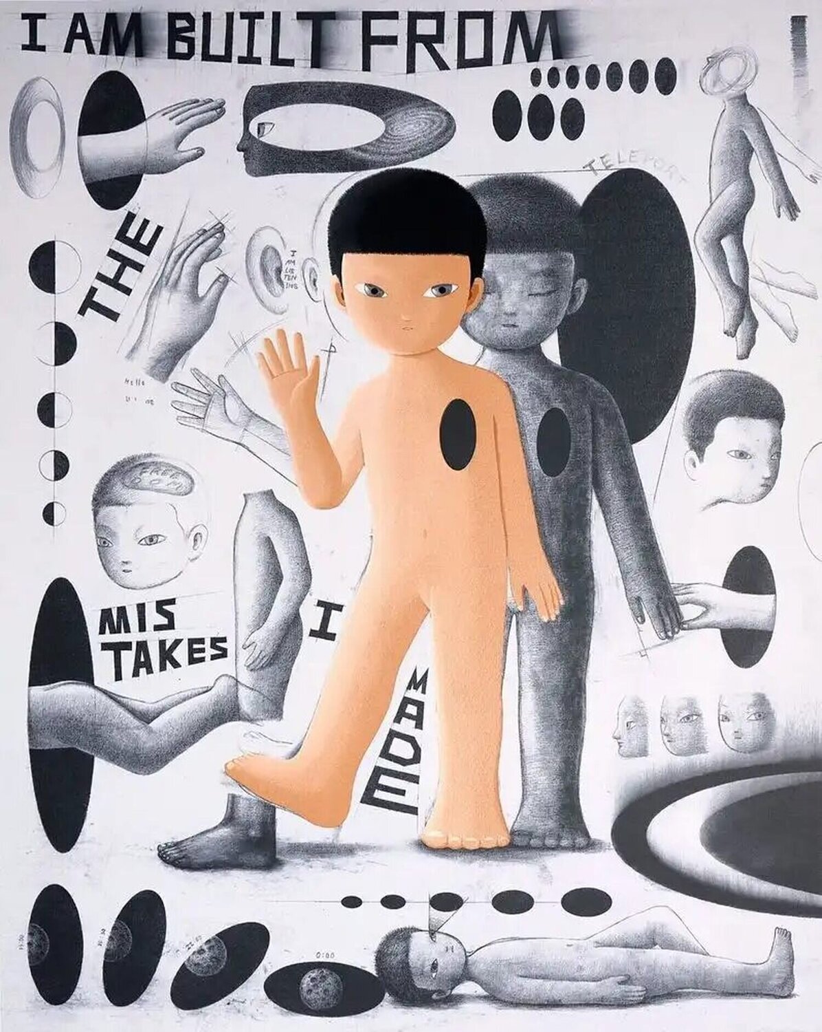 I Am Built From The Mistakes I Made Gongkan Druck zu verkaufen