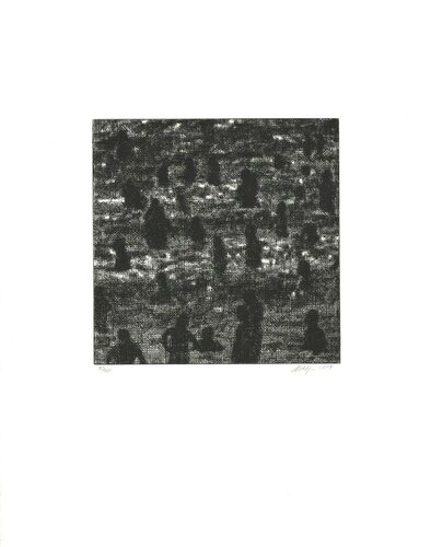Beach (from Crowd Portfolio) by Wayne Gonzales, Print for Sale on Singulart