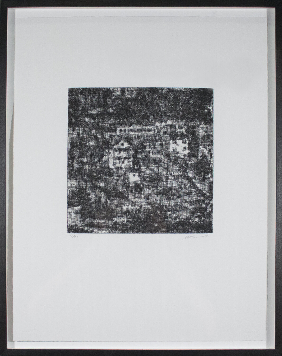 Homes Wayne Gonzales Afdruk te koop