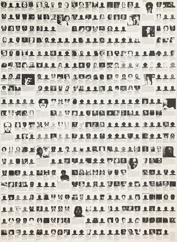 "Untitled" (Death by Gun) by Felix Gonzalez-Torres, Print for Sale on Singulart