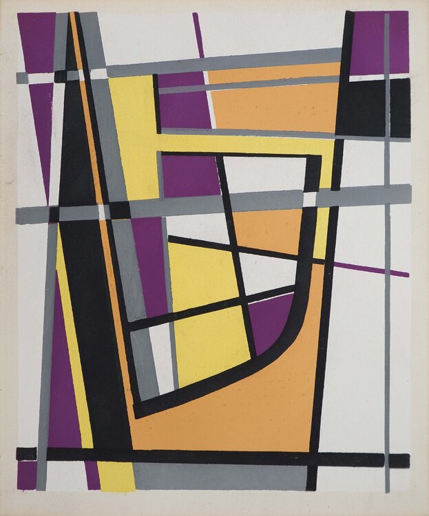 Composition géométrique Jean Gorin