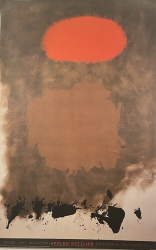 Rose Art Museum, Brandeis University, FREE DOMESTIC SHIPPING van Adolph Gottlieb, Afdruk te koop op Singulart