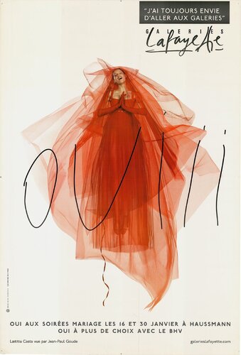 Galeries Lafayette OUII by Jean-Paul Goude, Print for Sale on Singulart