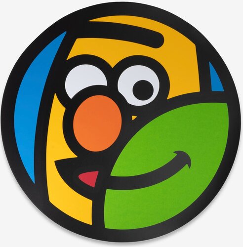 Bemile (Bert from Sesame Street) by Grafflex, Print for Sale on Singulart
