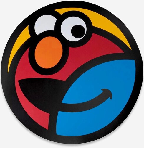 ELMILE (Elmer, Sesame Street) by Grafflex, Print for Sale on Singulart