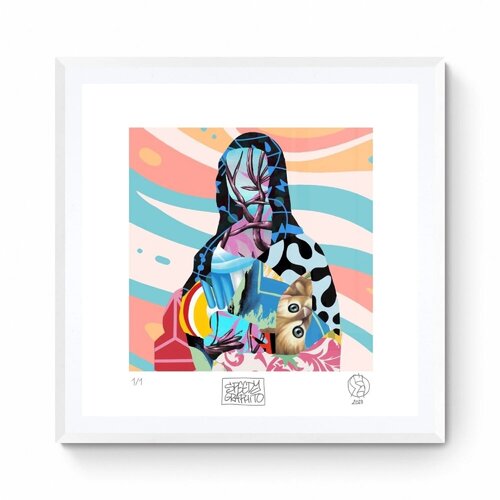 Mona Lisa by Speedy Graphito, Print for Sale on Singulart