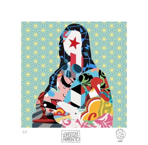 Mona Lisa von Speedy Graphito, Druck kaufen auf Singulart