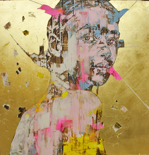 THE GOLD EXPERIENCE von Marco Grassi Grama, Malerei kaufen auf Singulart
