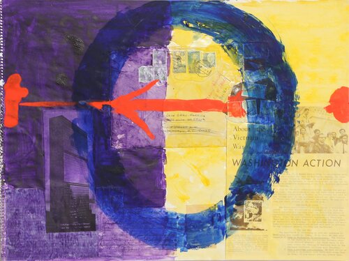 Washington Action par Josep Grau-Garriga, Œuvre sur papier en vente sur Singulart