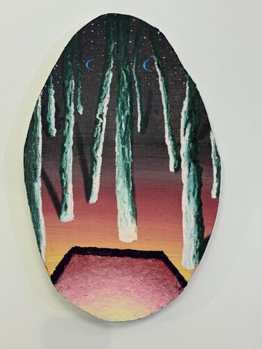 Night Car (Echo Location) by Eliot Greenwald, Painting for Sale on Singulart