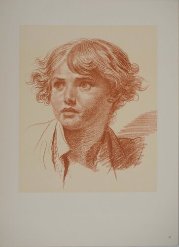 Jeune garçon aux cheveux long by Jean-Baptiste Greuze, Print for Sale on Singulart