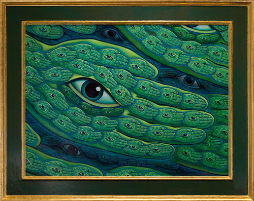 Green Hand di Alex Grey, Pittura in vendita su Singulart