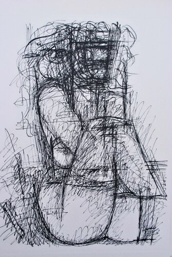 Belle femme nue jambes relevée by Marcel Gromaire, Print for Sale on Singulart