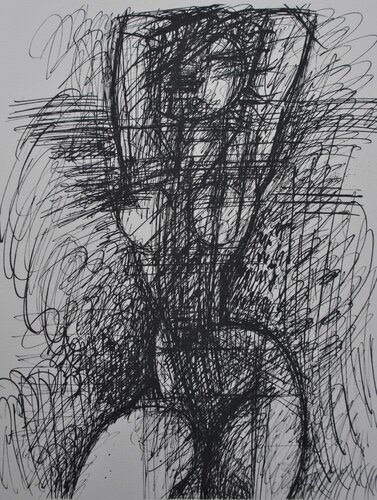 Modèle nu les bras levé by Marcel Gromaire, Print for Sale on Singulart