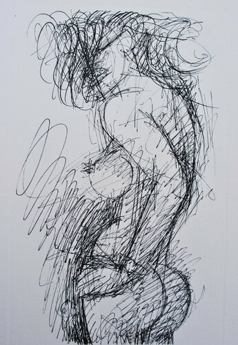 Jeune femme nue de profi by Marcel Gromaire, Print for Sale on Singulart