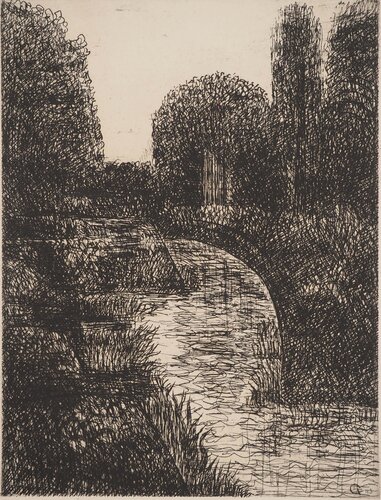 Le long de la rivière by Marcel Gromaire, Print for Sale on Singulart