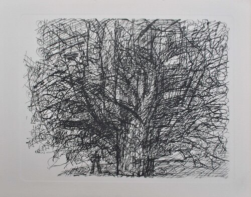 Vieux chêne centenaire, Gravure, 1952 van Marcel Gromaire, Afdruk te koop op Singulart