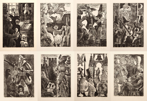Les Contes de Gaspard de la Nuit by Marcel Gromaire, Print for Sale on Singulart