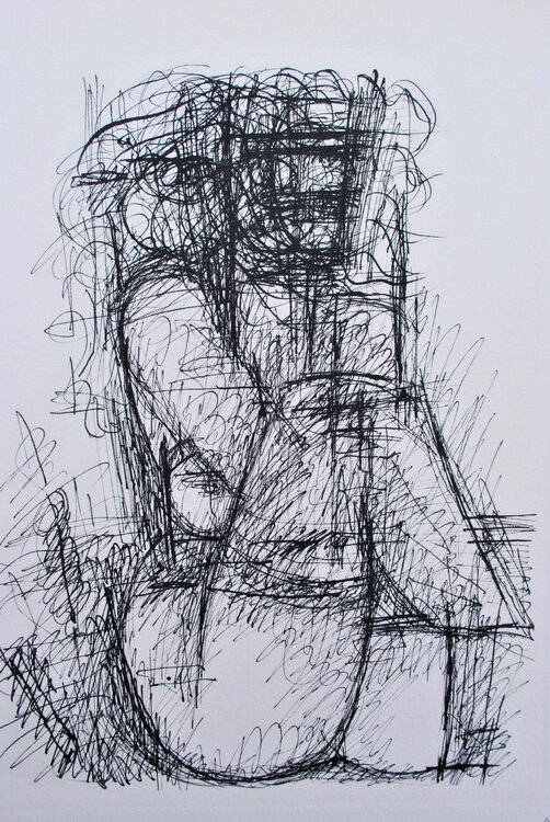 Belle femme nue jambes relevée Marcel Gromaire
