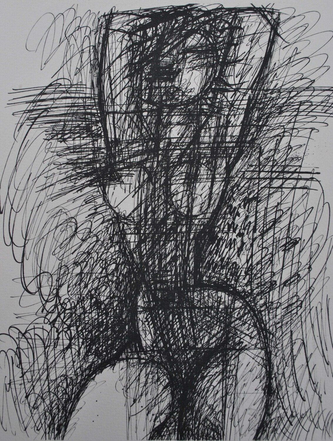 Modèle nu les bras levé Marcel Gromaire Druck zu verkaufen