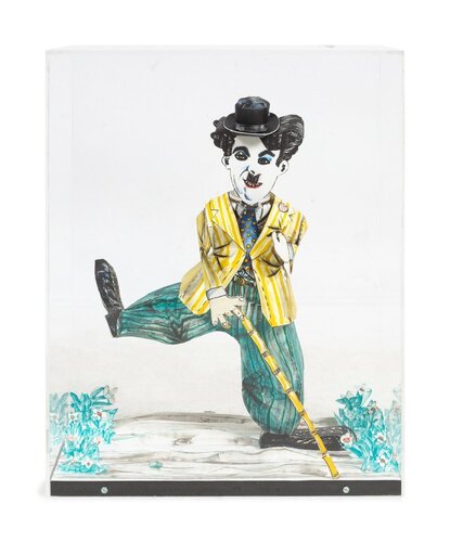 Charlie Chaplin van Red Grooms, Afdruk te koop op Singulart