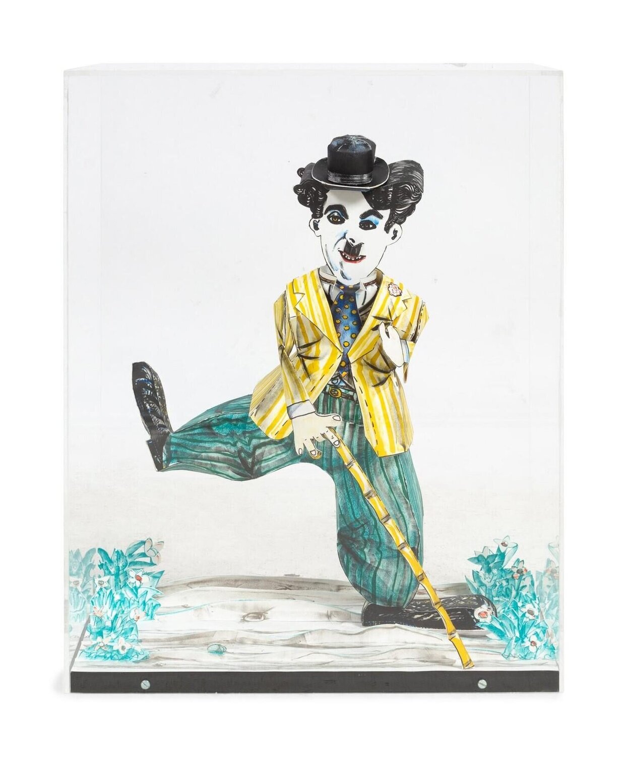 Charlie Chaplin Red Grooms
