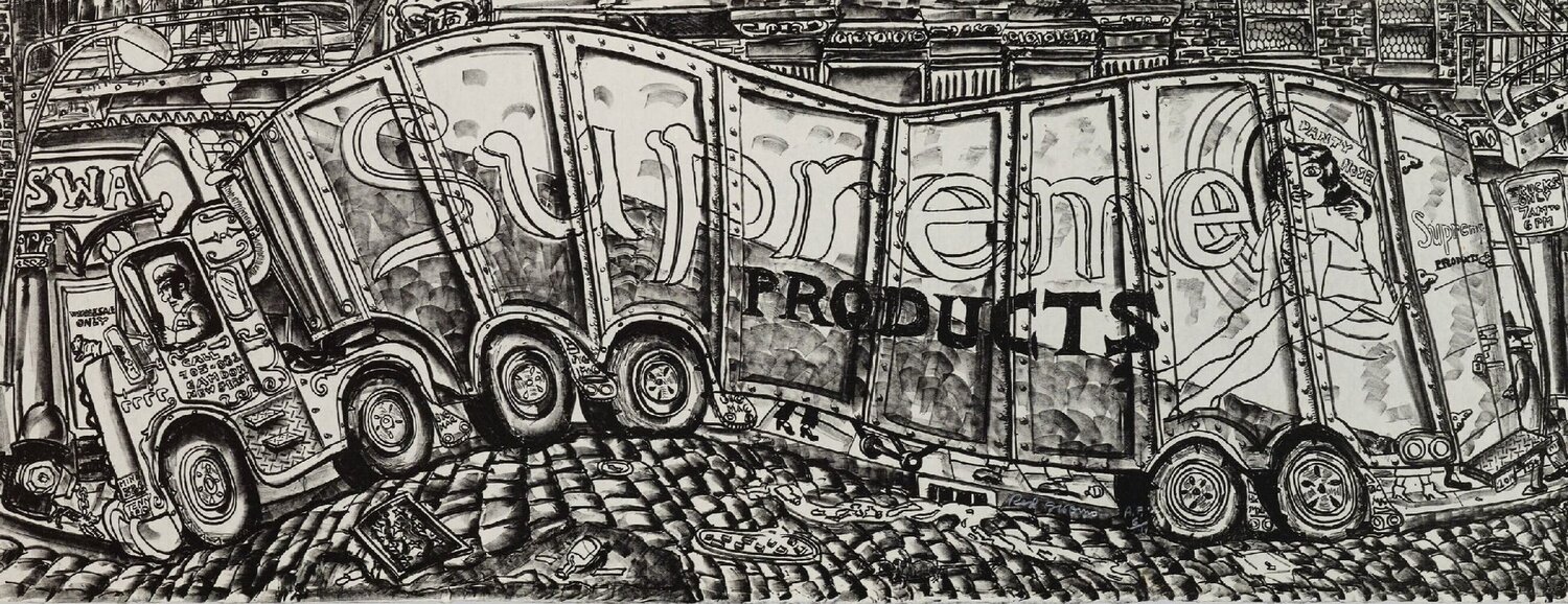 Truck Red Grooms