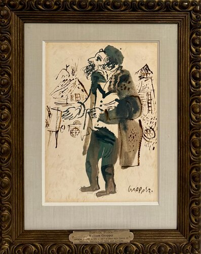 Rabbinical Student von William Gropper, Malerei kaufen auf Singulart