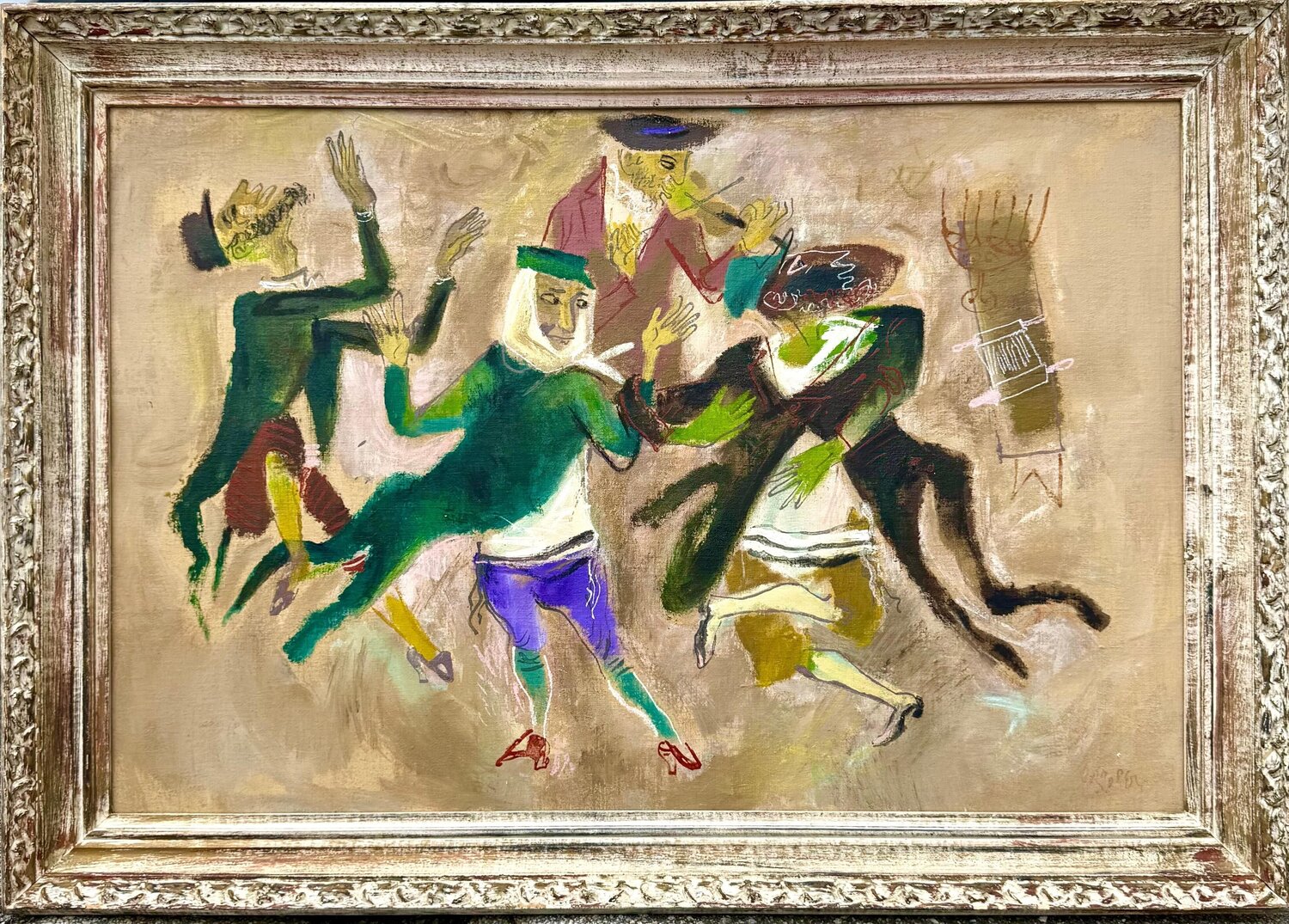 Untitled William Gropper Origineel schilderij te koop