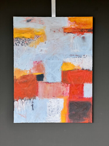 The Red Barn de Michela Sorrentino, Pintura a la venta en Singulart