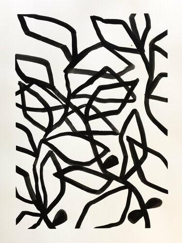 Leaf Structure von Michela Sorrentino, Werk auf Papier kaufen auf Singulart