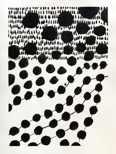 Pom Poms von Michela Sorrentino, Werk auf Papier kaufen auf Singulart