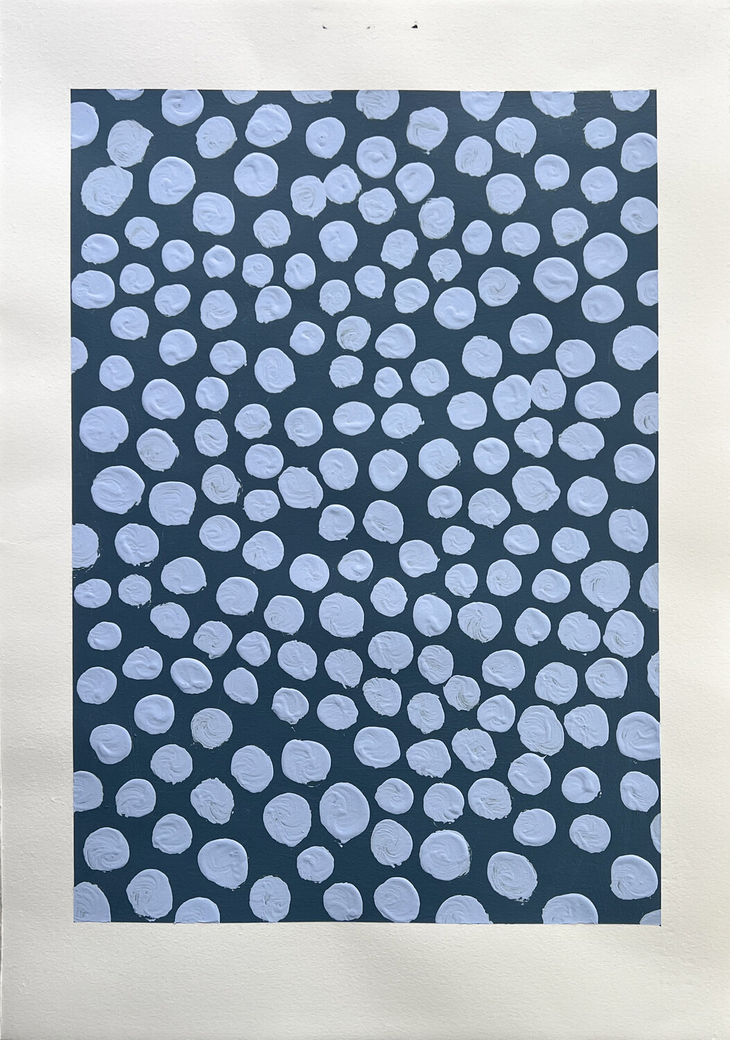 Periwinkle on Blue Grey Michela Sorrentino