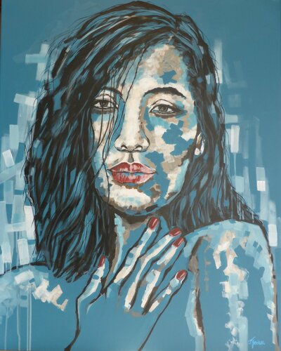 Dream Girl van Ilse Feiner, Schilderij te koop op Singulart