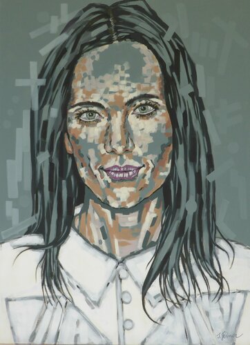 Pretty Jennifer di Ilse Feiner, Pittura in vendita su Singulart